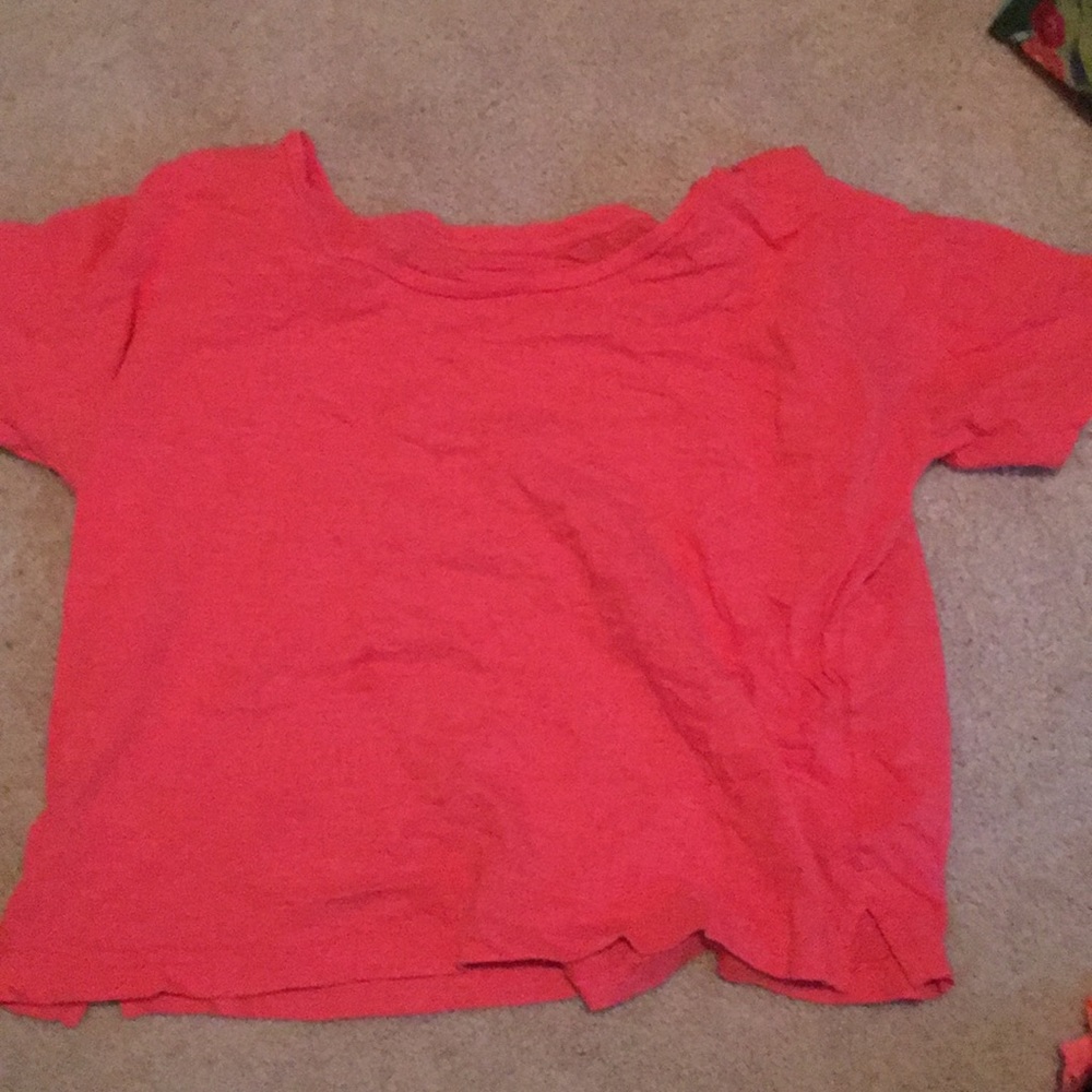 Crop top! Great for going to the beach